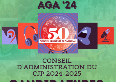 Candidatures – Conseil d’administration du Cjp 2024-2025