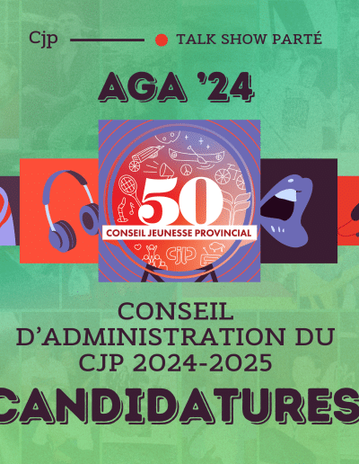 Candidatures – Conseil d’administration du Cjp 2024-2025