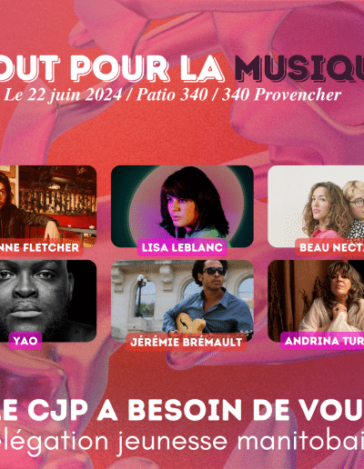 Délégation jeunesse – Tout pour la musique