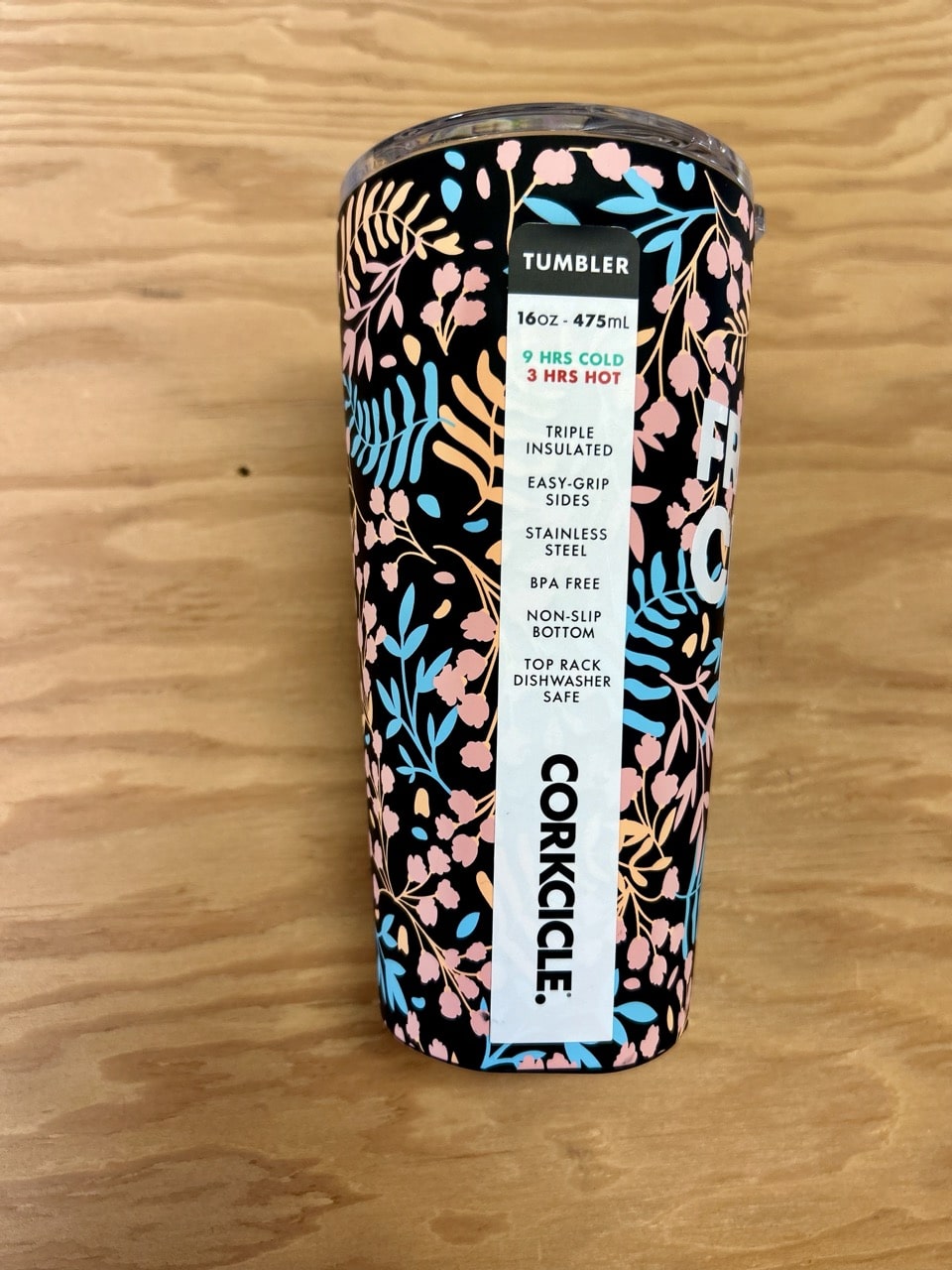 Gobelet Isotherme Cat Lady 17 Oz – Inox – Couvercle Vissable – État Comme Neuf