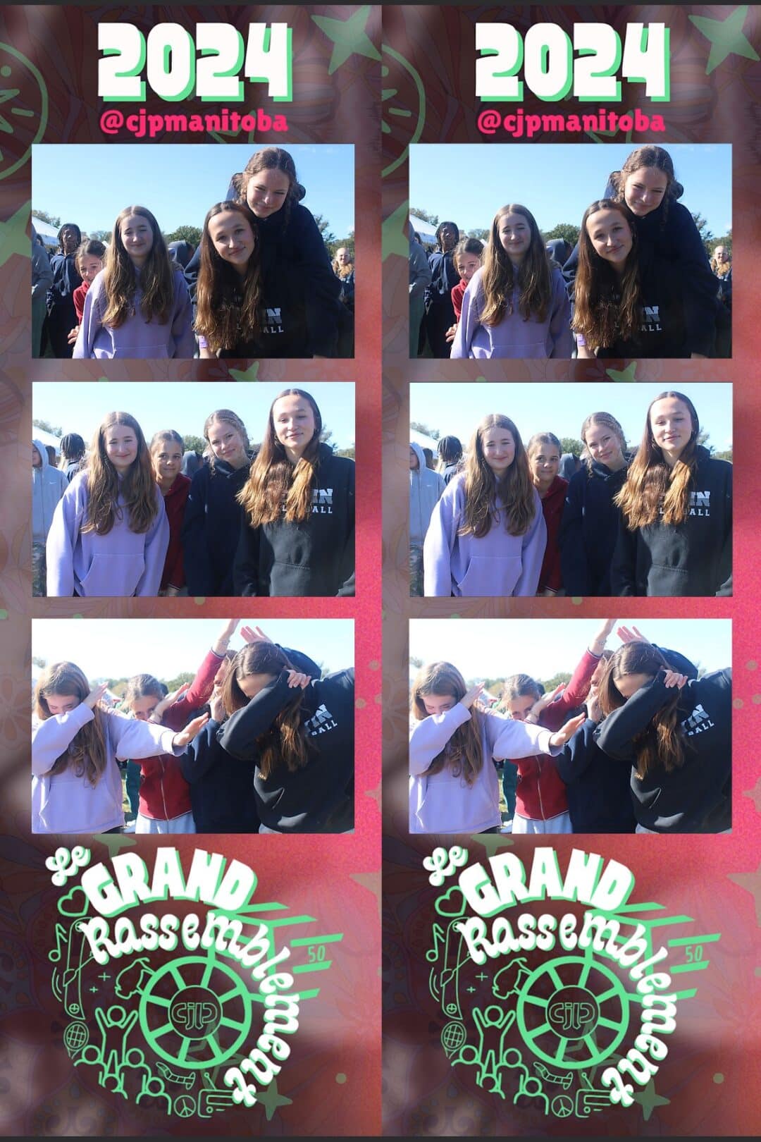 Grand rassemblement jeunesse – Photobooth